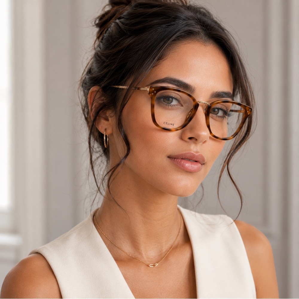Honey Tortoiseshell CELINE Optical Glasses